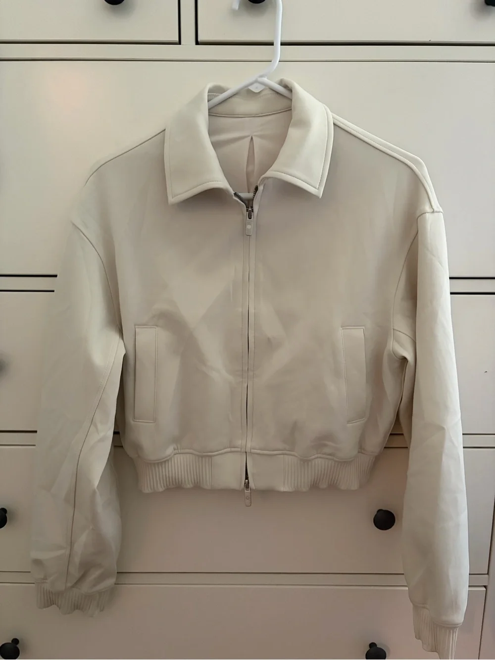 LULULEMON Daydrift bomber jacket cream XS